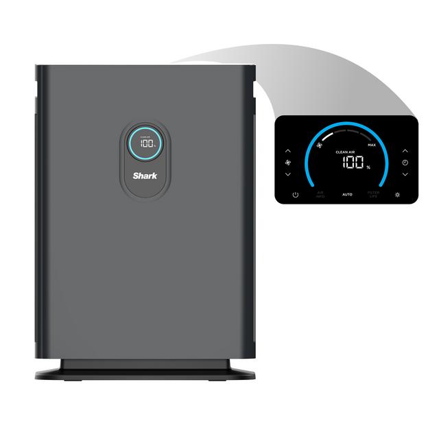 Shark™ Air Purifier 4 with Anti-Allergen Multi-Filter, quiet, removes allergens, pollutants, mold, odors, and smoke, Smart sensing, HE400