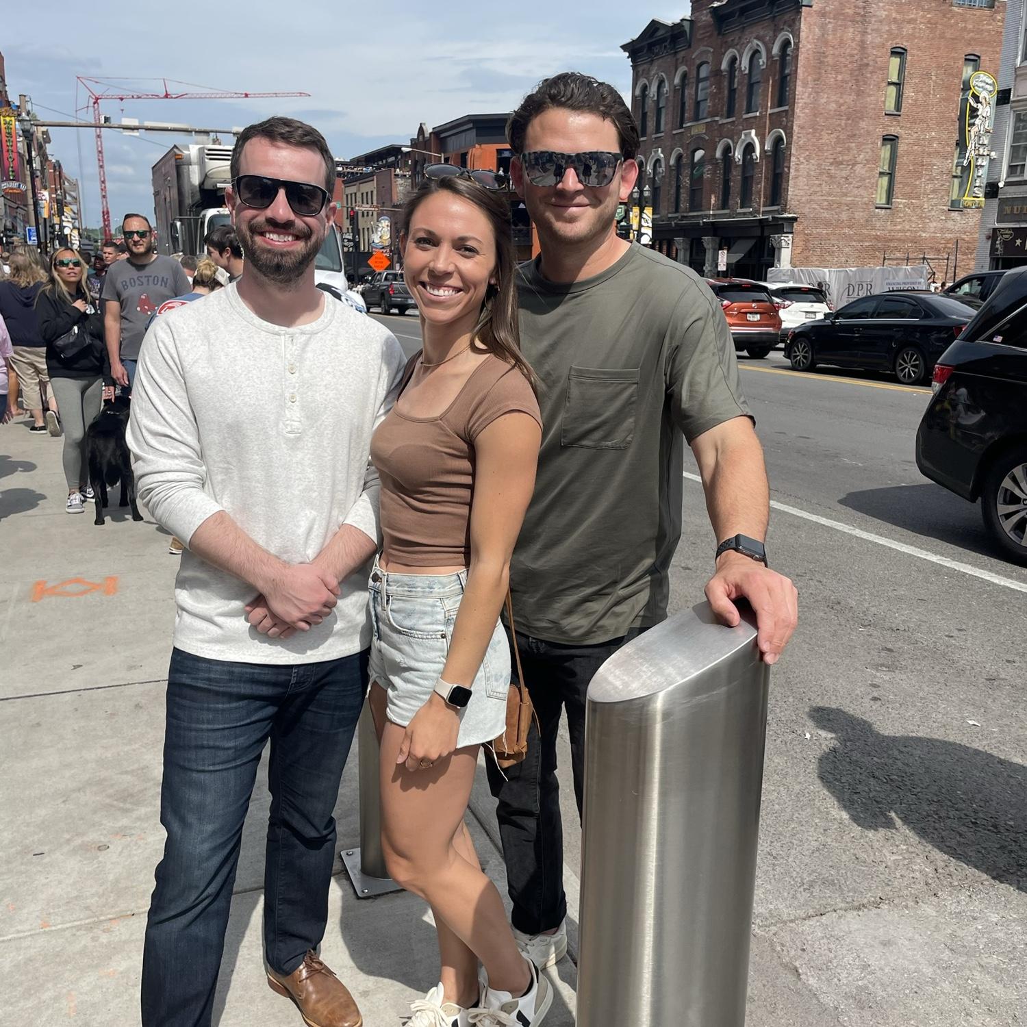 Billy visits us in Nashville