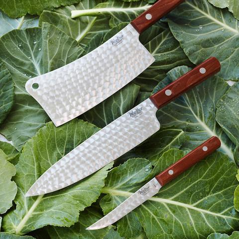 Warther Cutlery 5" Steak Knives in a Counter Block