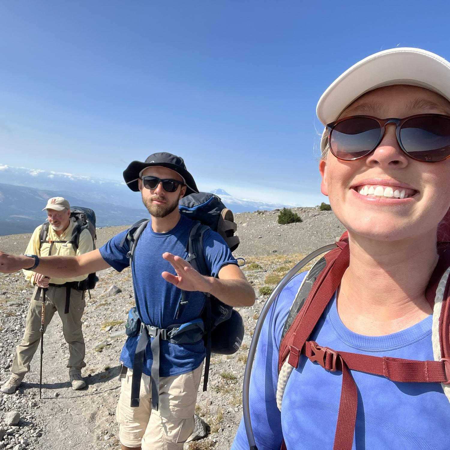 Taken on our first backpacking trip together with Brandon’s Dad, Lee