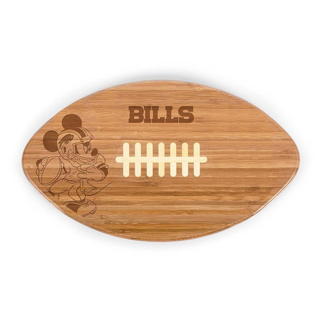 PICNIC TIME NFL unisex-adult NFL Mickey Touchdown! Football Cutting Board & Serving Tray