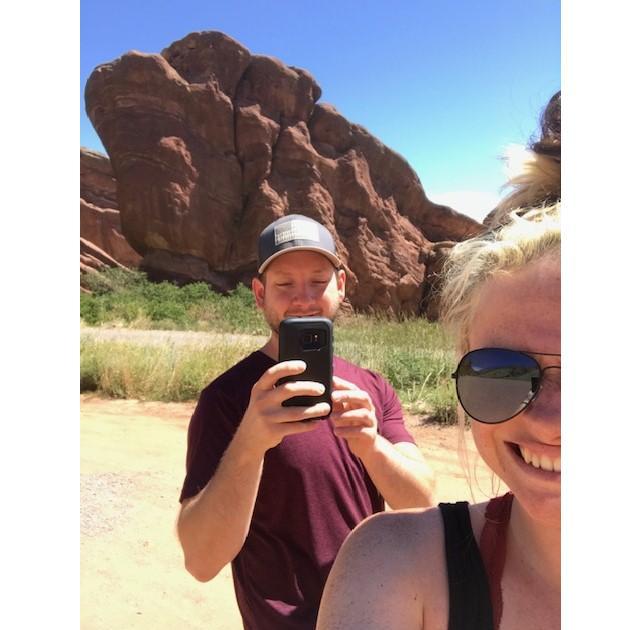 Red Rocks, CO  train trip 2018