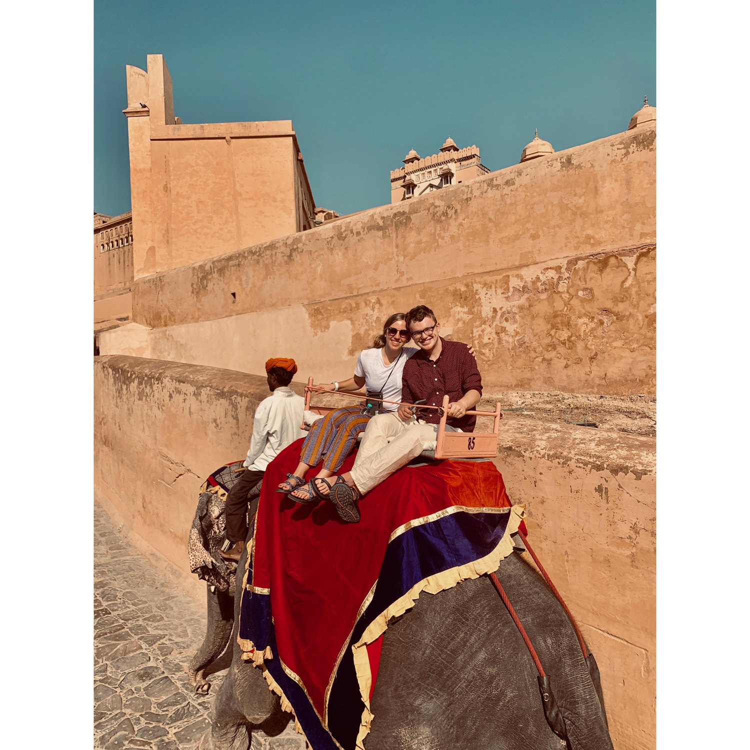 One of the more interesting modes of transportation we have taken! India 2019.