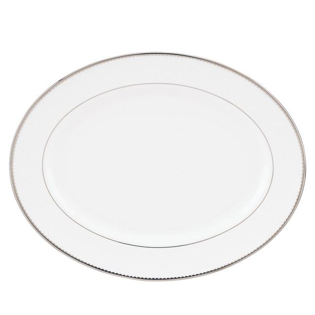 kate spade new york Sugar Pointe 13" Oval Platter