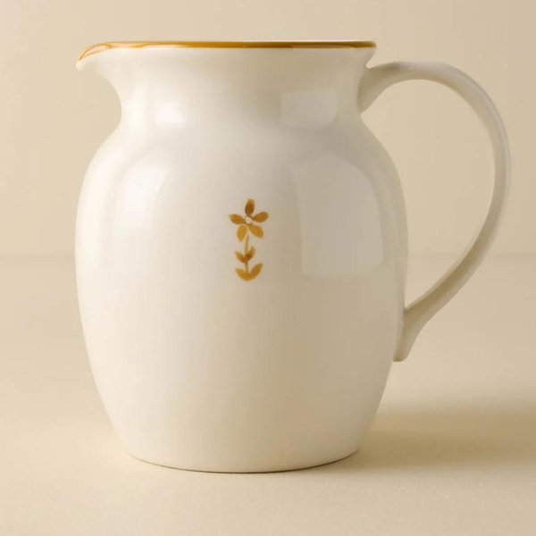 Luna Floral Pitcher