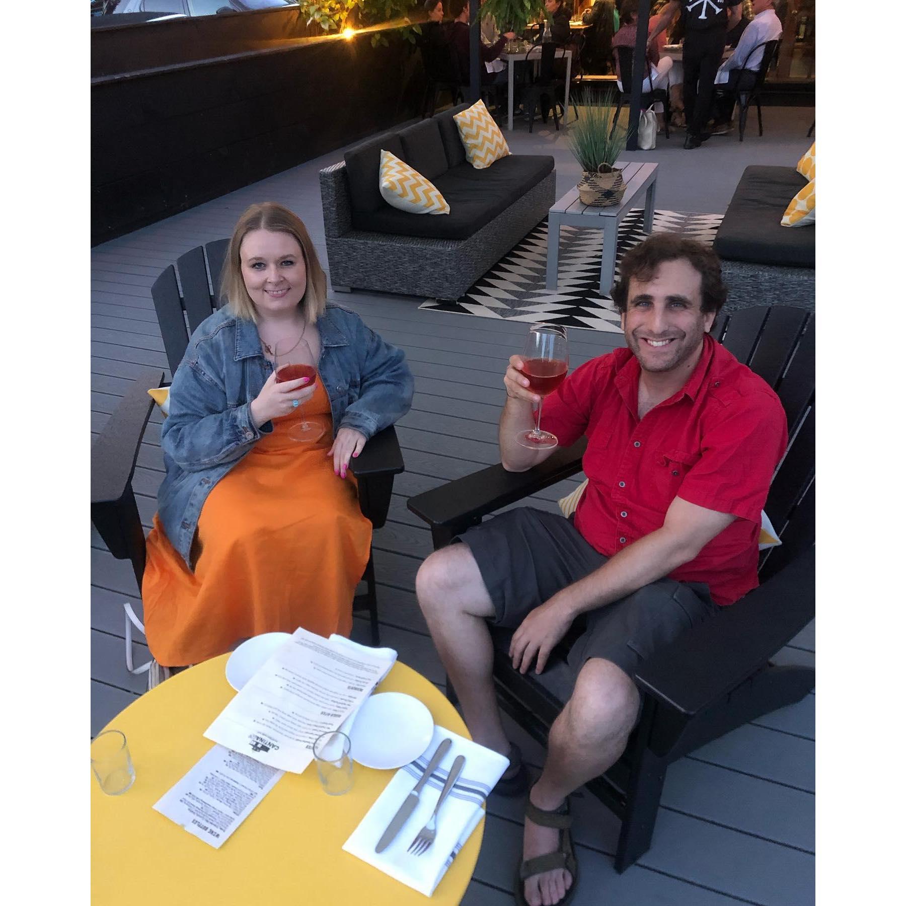 Ally's birthday in the Berkshires in June 2022