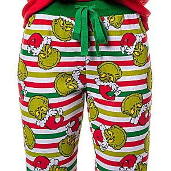 Michelle's Grinch Pajamas