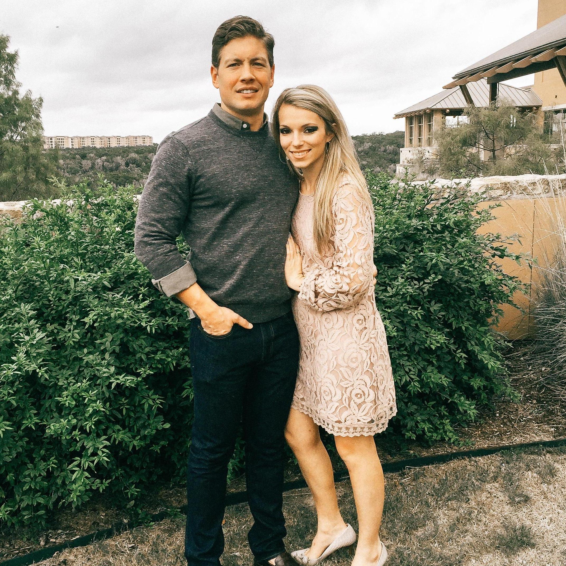 This was taken right after finding out that we were having a baby!