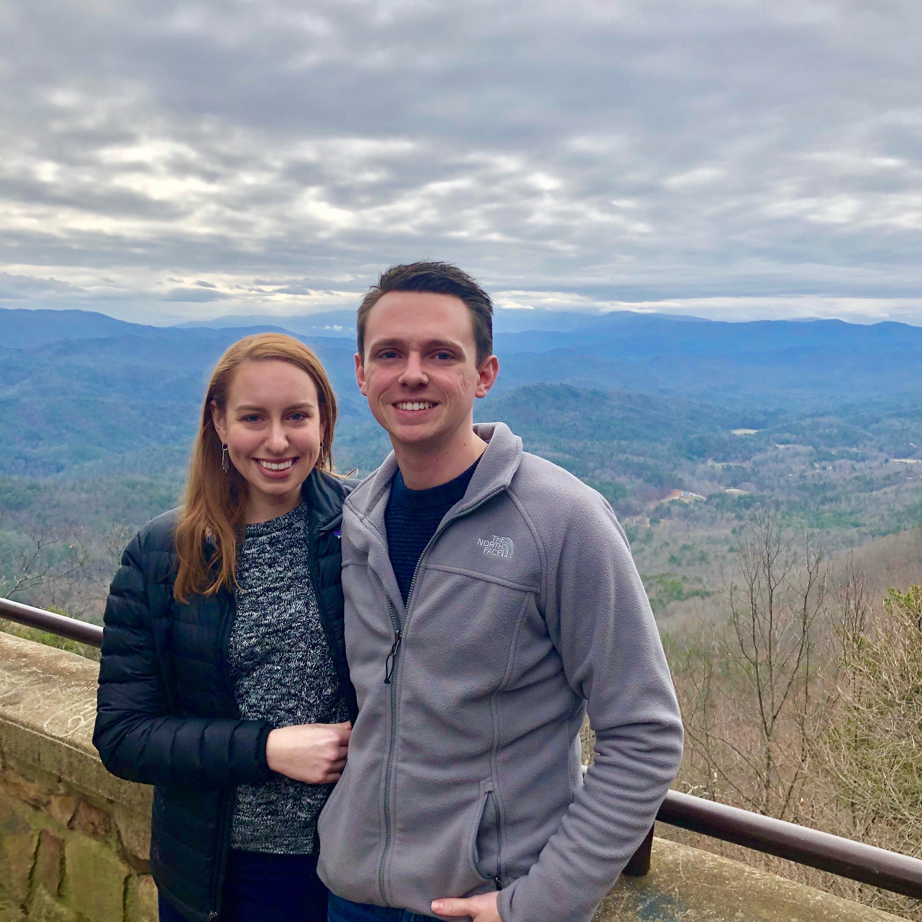 Erin's first visit to Evan's hometown and our first time together in the Smoky Mountains