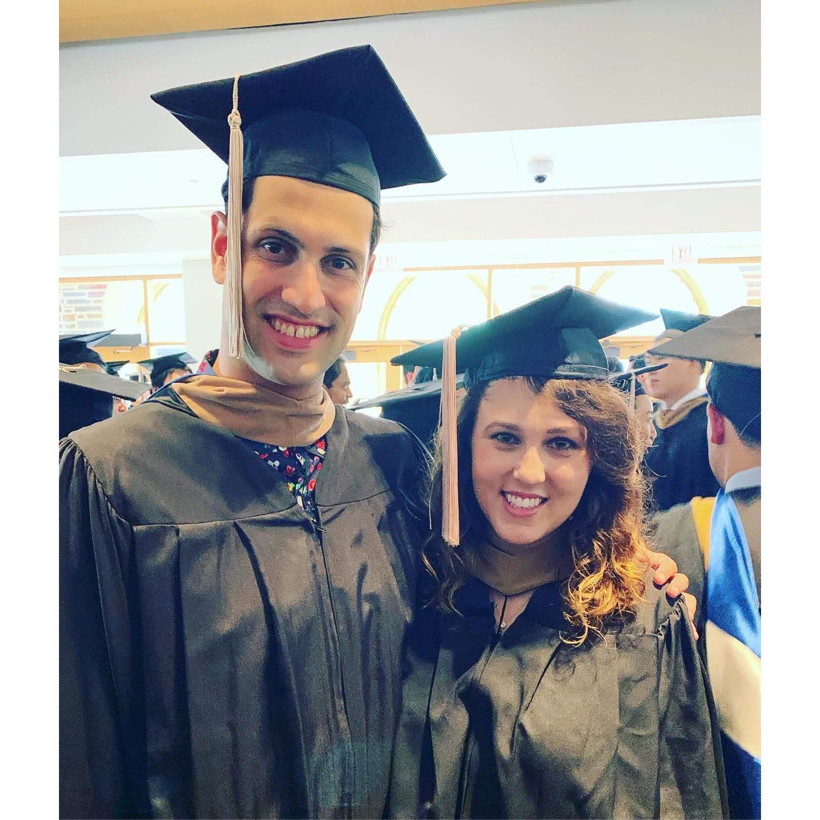 Graduation from Duke University, May 2019