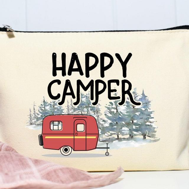 Camping Gift, Camping Makeup Bag, Camping...