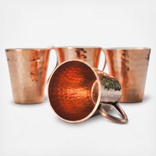 Gunslinger Mini Mule Cup, Set of 4