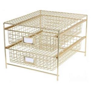 Desktop Storage Drawer Set, Gold - Threshold™