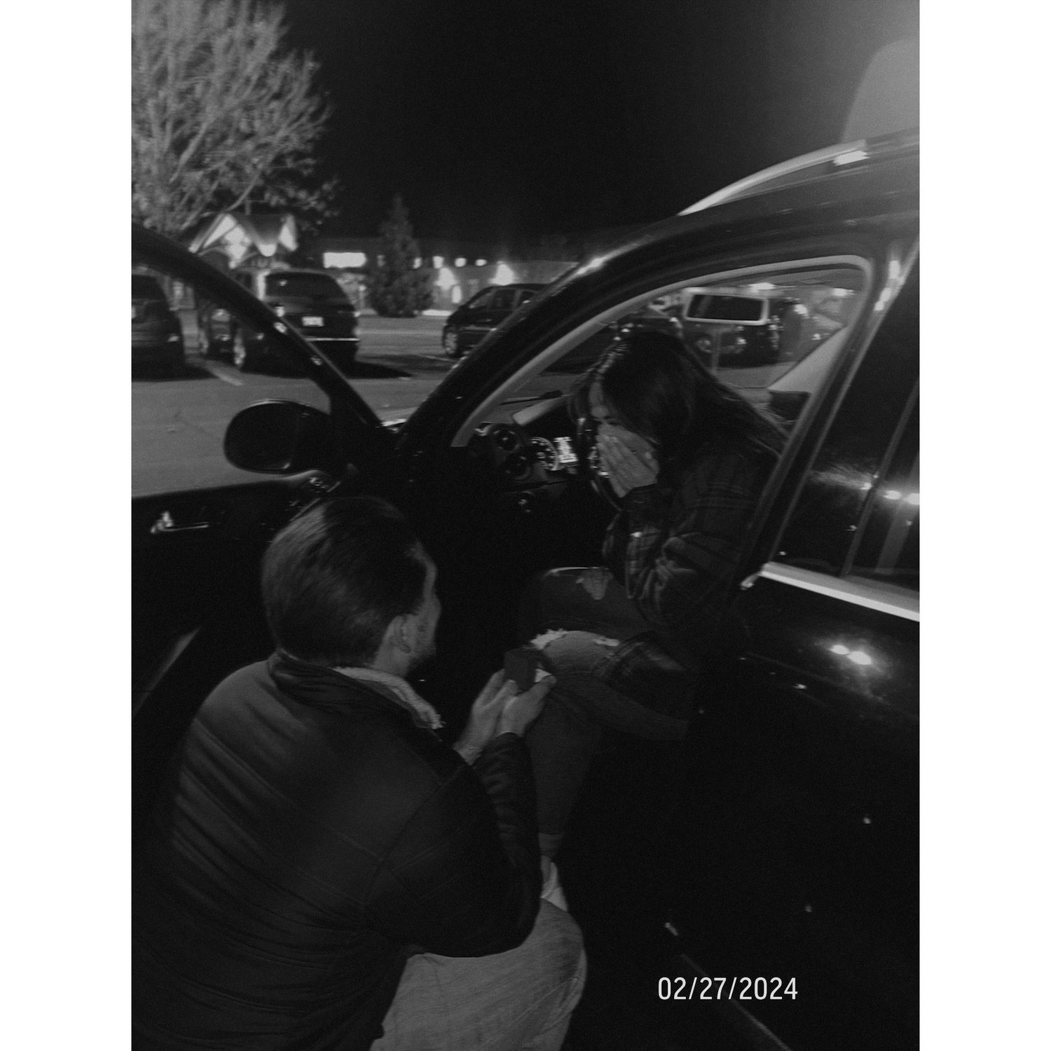 During alpha Paul walked Isabelle to her car and say goodnight every Tuesday, Paul surprised Isabelle at Alpha this year and proposed where it all started