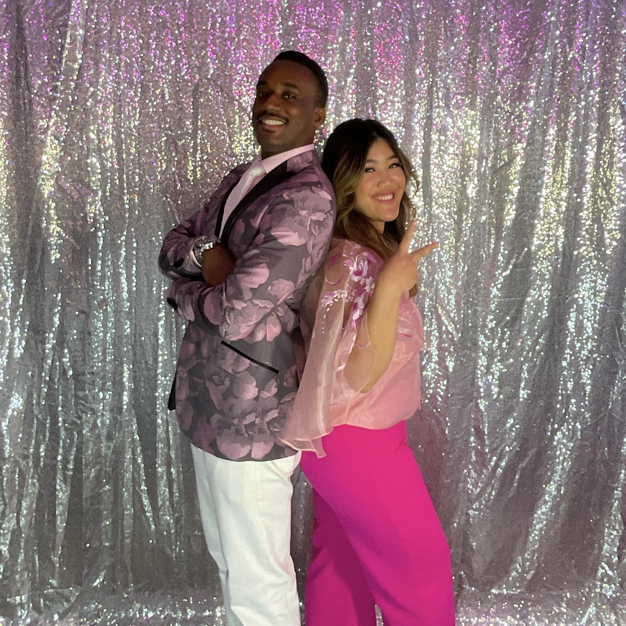 Mallery’s Debut…my photo booth buddy