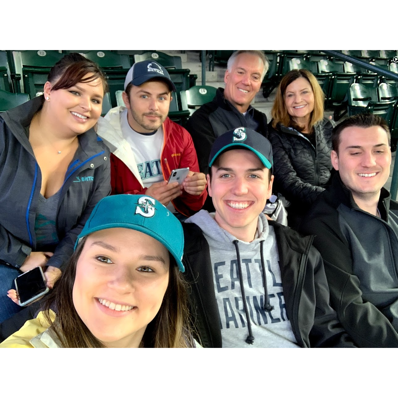 Baseball game with family!