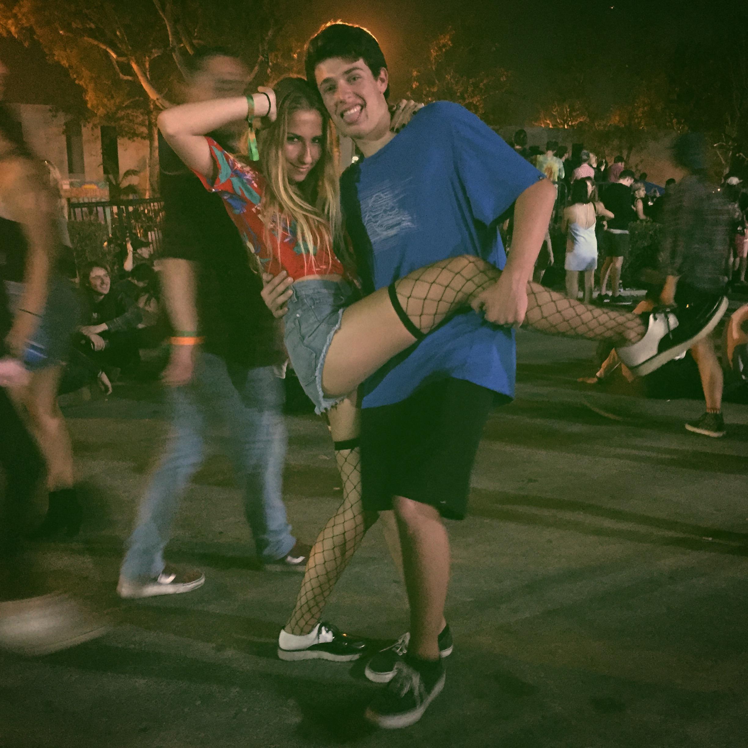 Jake's first punk concert and his second concert ever after Hannah Montana. Beach Goth in 2016!
