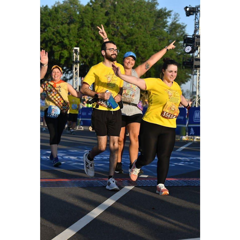 Our first 10k race together