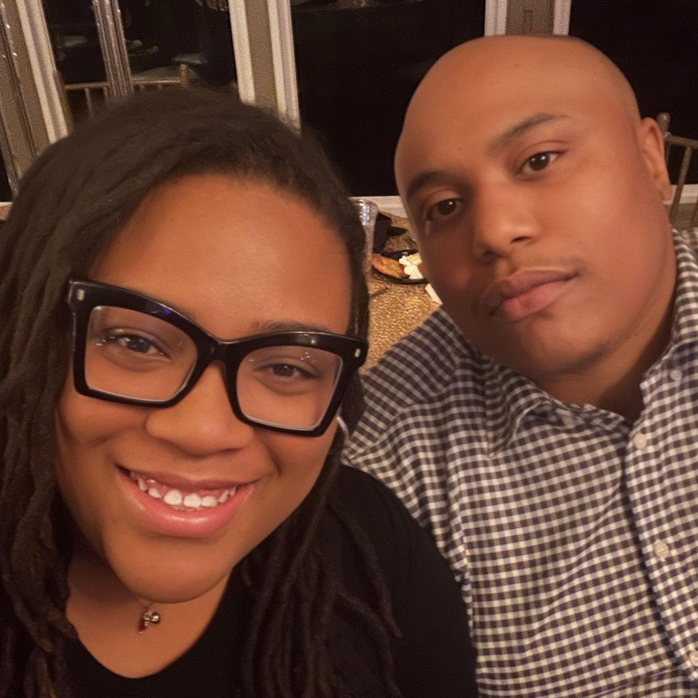 We went to his cousin's 50th birthday party! We laughed and danced the night away!