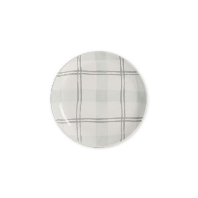 Bee & Willow™ Home Milbrook Appetizer Plate in Green Plaid