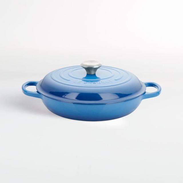 Le Creuset ® Signature 3.5qt Marseille Blue Everyday Pan
