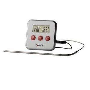 Taylor Programmable Digital Probe Thermometer with Timer