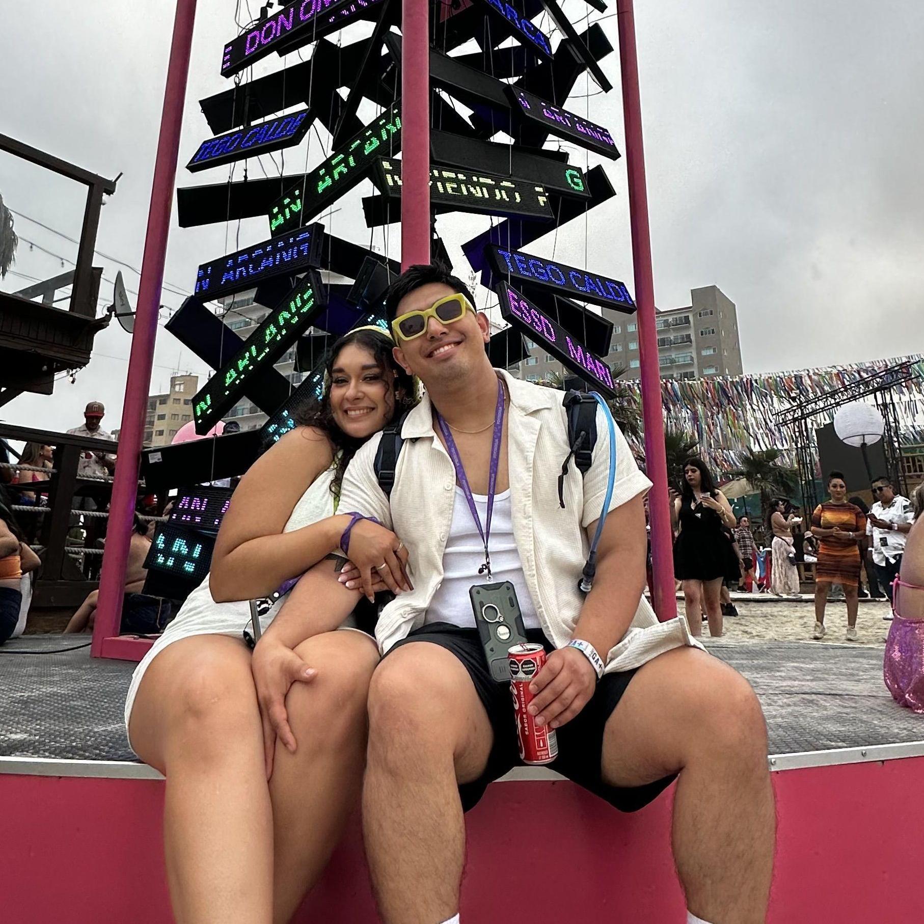 Our first roadtrip, over 12 hrs driving to Mexico for a 3 day music festival
~Rosarito, Mexico~