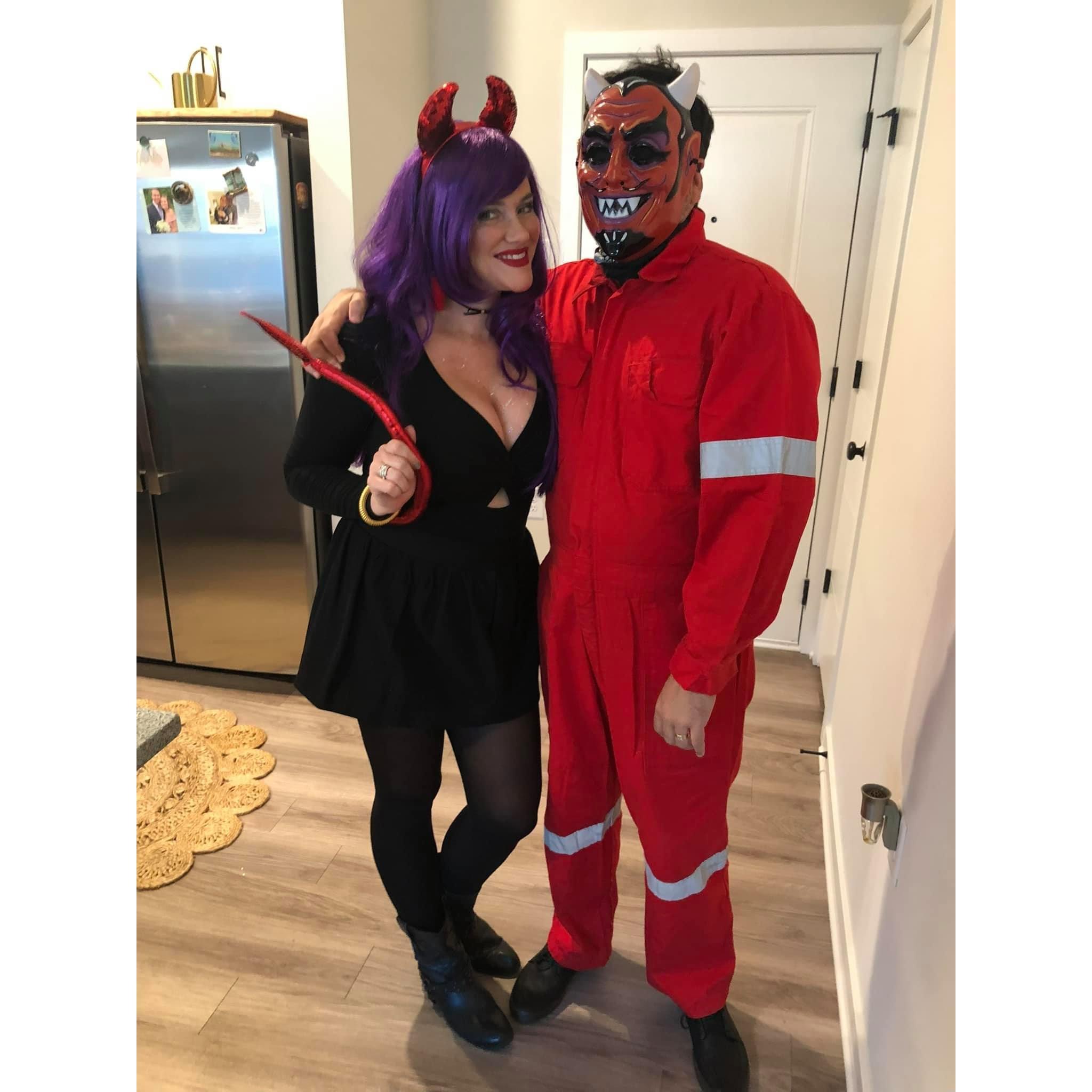 Halloween 2021! We love to dress up and have fun!