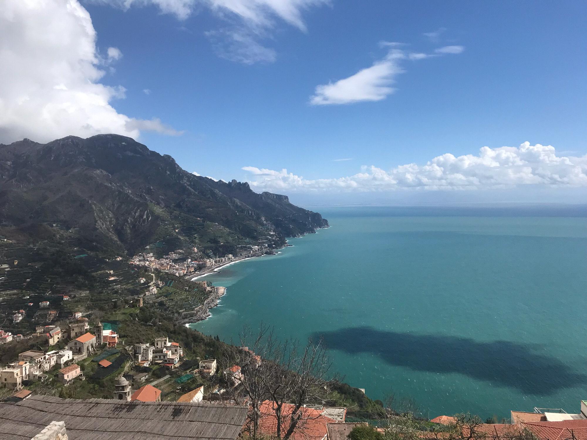 View from Hotel Garden (wedding ceremony location)