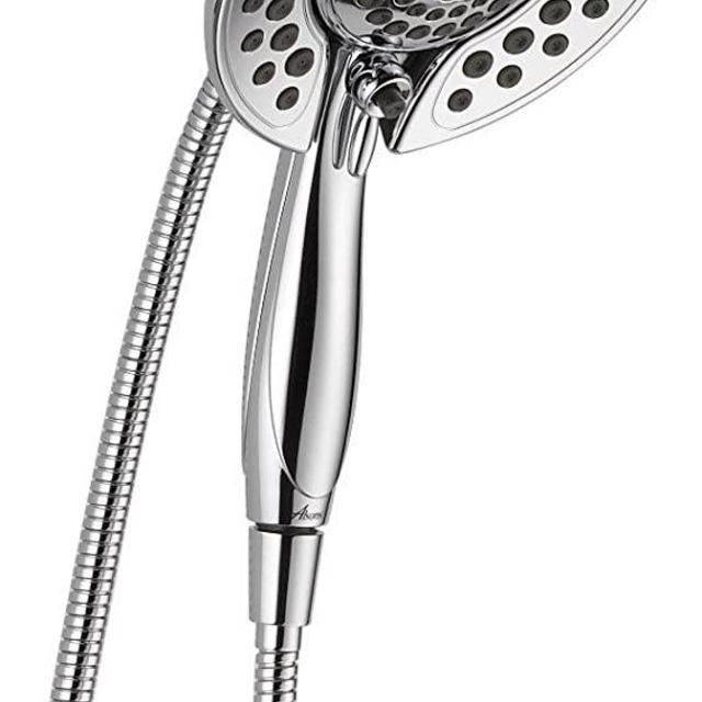 Delta Faucet 5-Spray Touch-Clean In2ition 2-in-1 Dual Hand Held Shower Head with Hose, Chrome 58569-PK