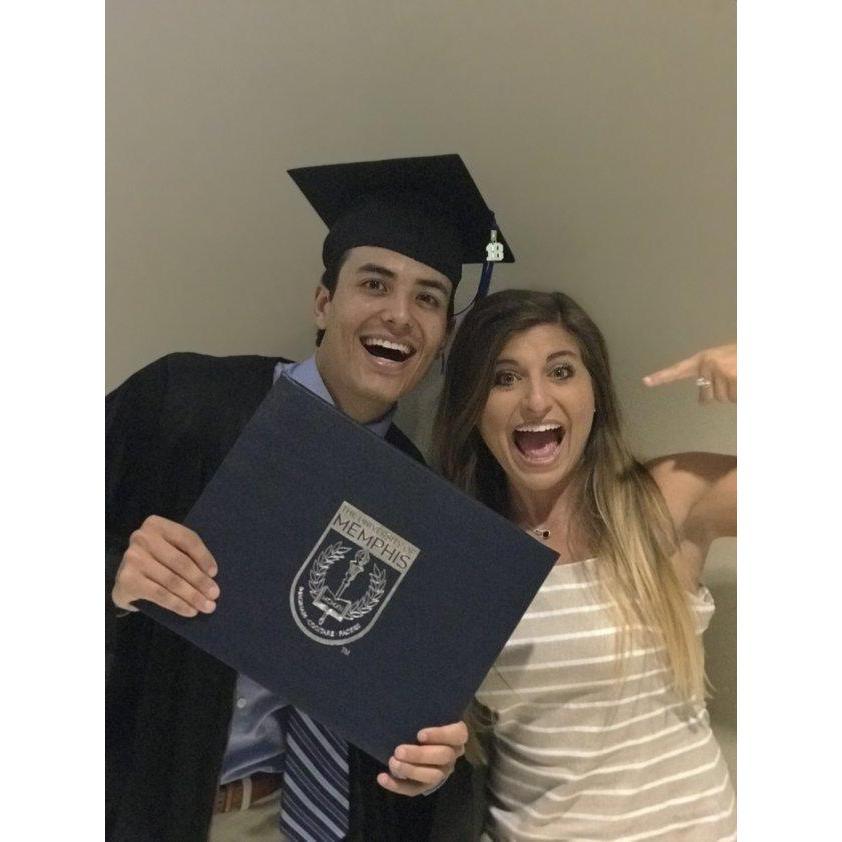 Jacob's College Graduation from the University of Memphis