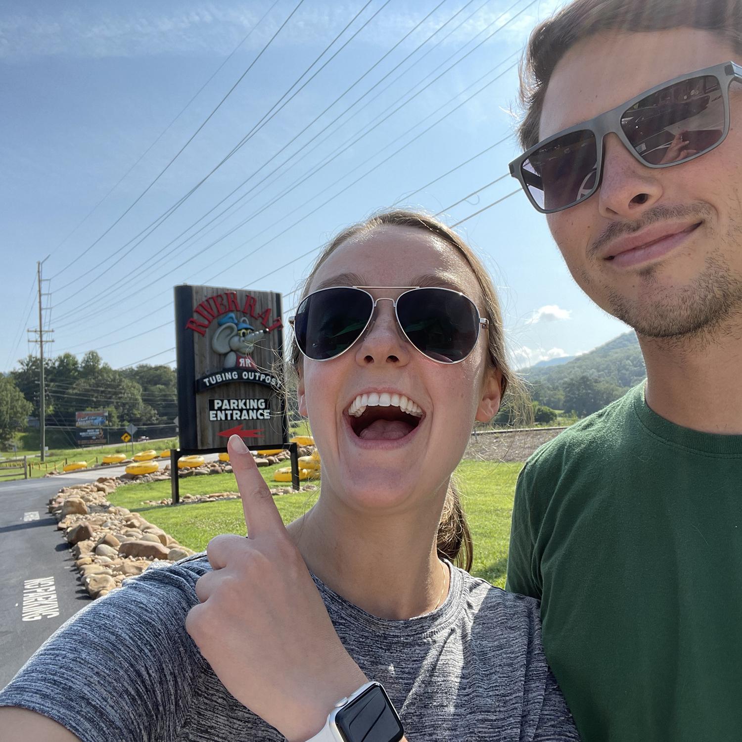 River tubing in Tennessee