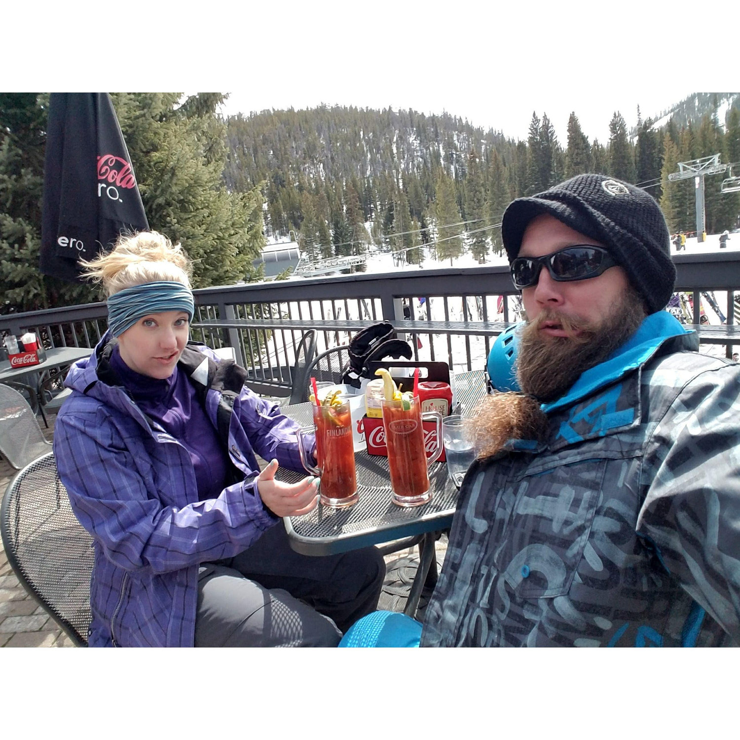 Bloodies and boarding (but mostly bloodies)