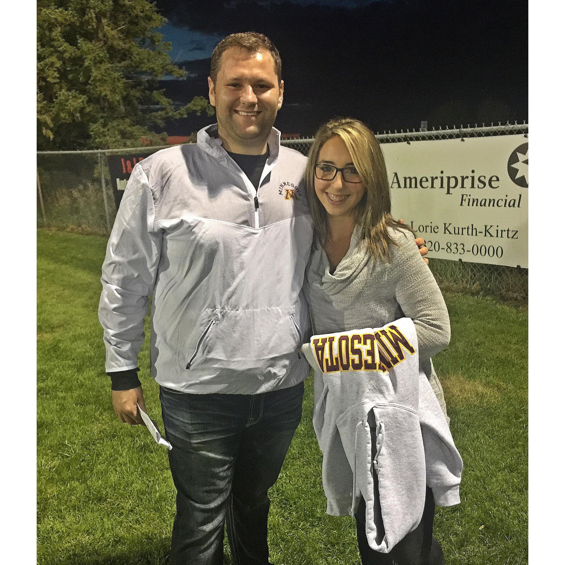 MACCRAY Football. We were “just friends”.