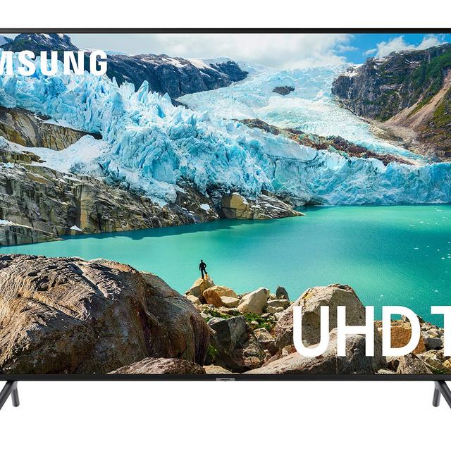 Samsung UN65RU7100FXZA Flat 65-Inch 4K UHD 7 Series Ultra HD Smart TV with HDR and Alexa Compatibility (2019 Model)