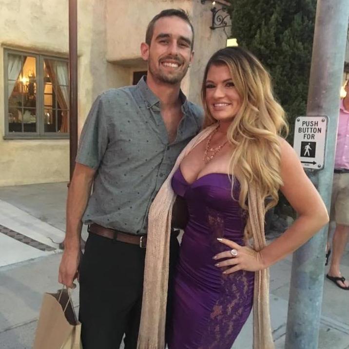 Our one-year dating anniversary.