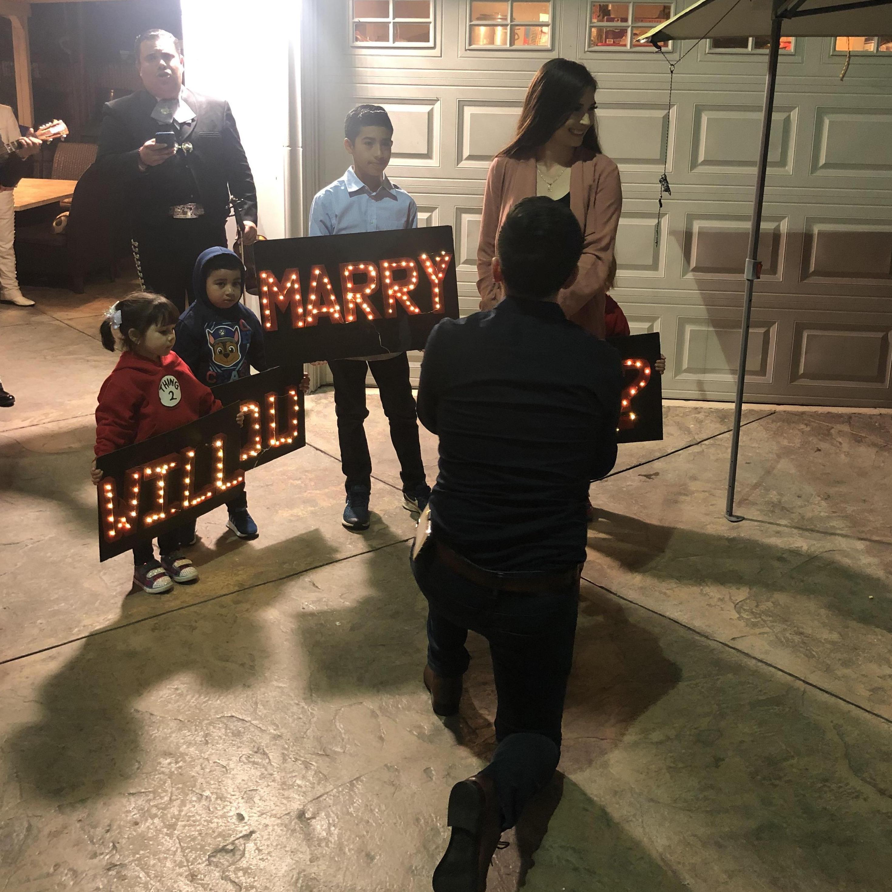 El dia que Carlos propuso matrimonio
April 21, 2019