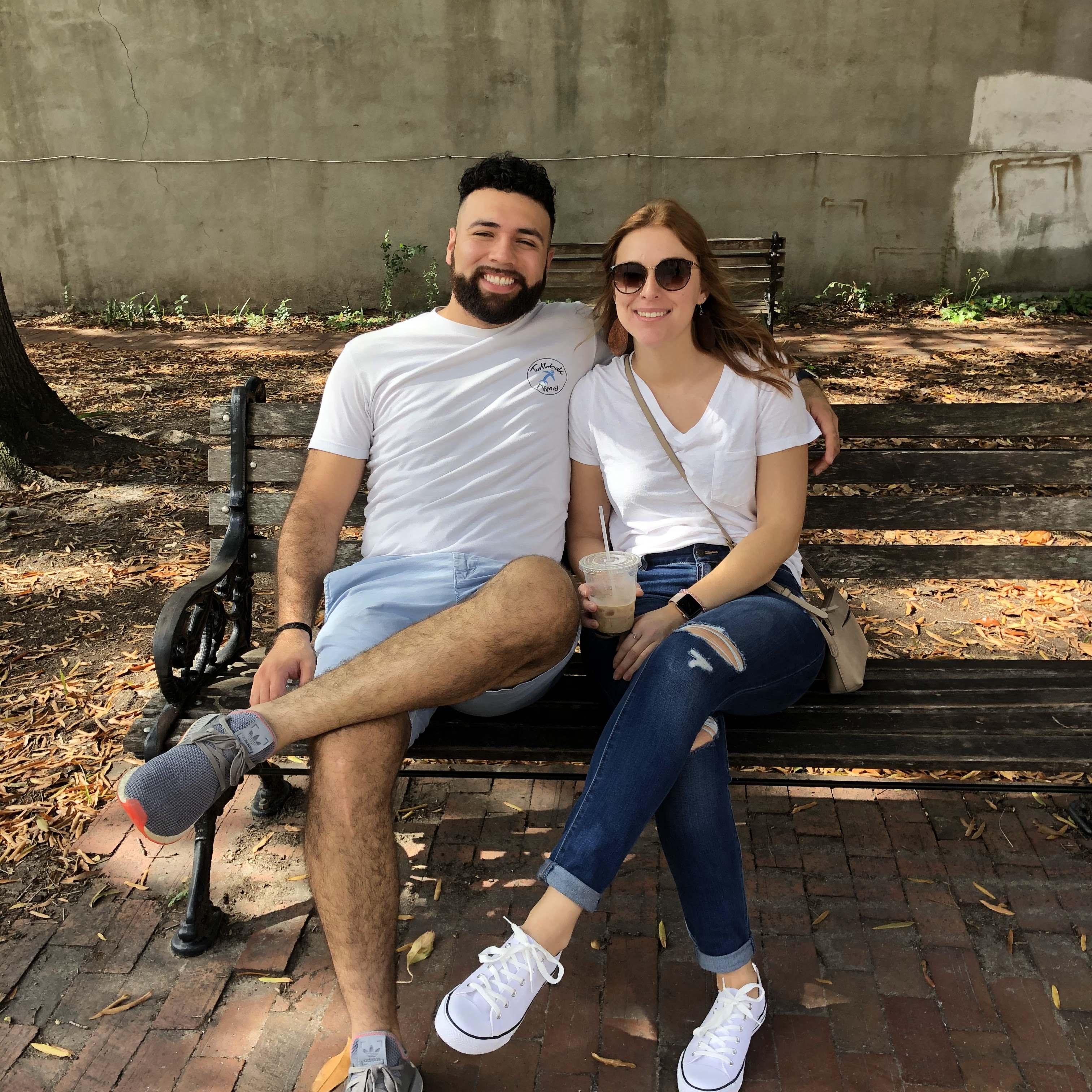The very first trip we took together to Charleston, SC for our friend's birthday and Halloween.
