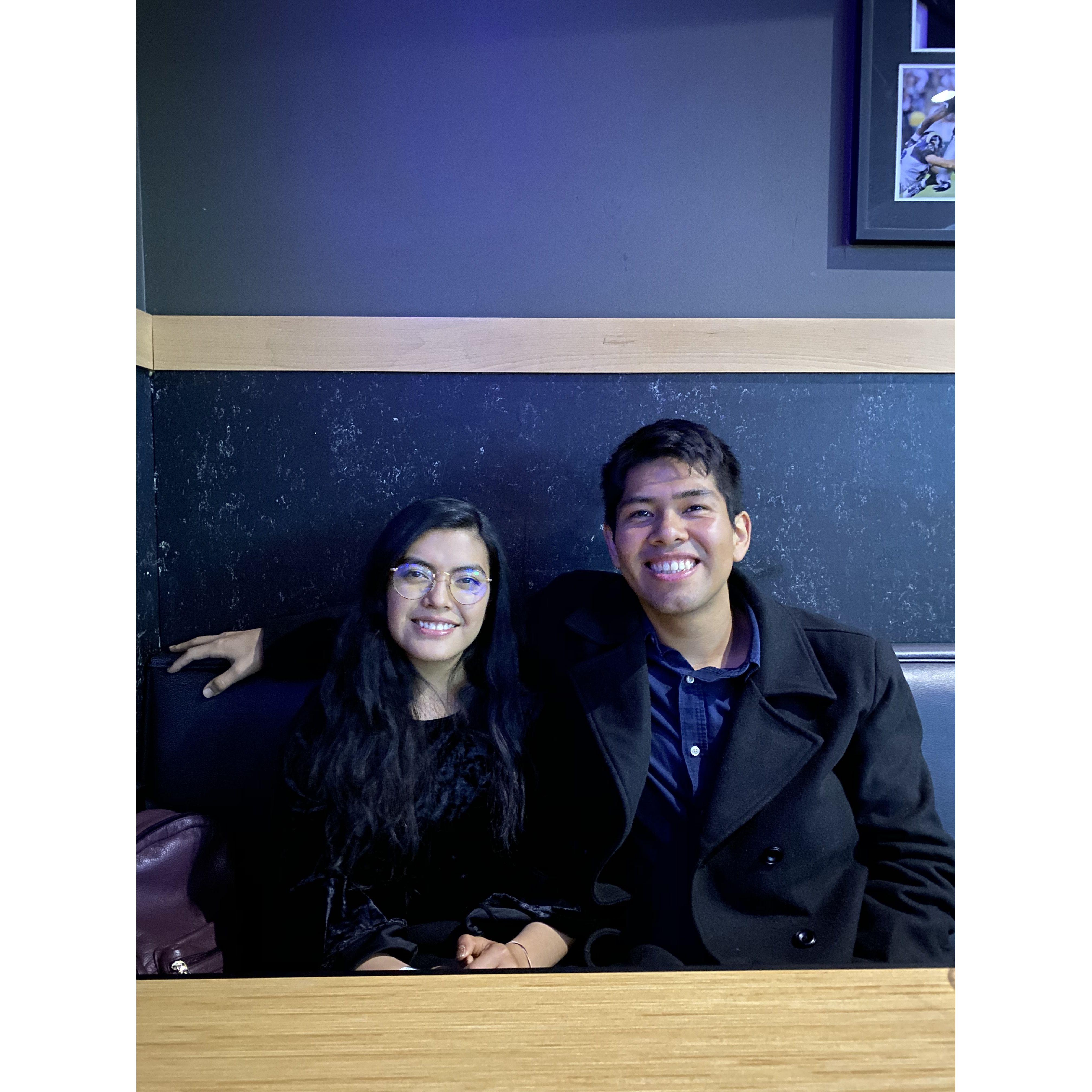 Our first double date!