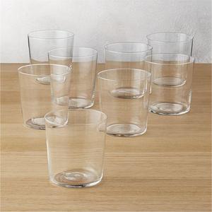 set of 8 marta double old-fashioned glasses