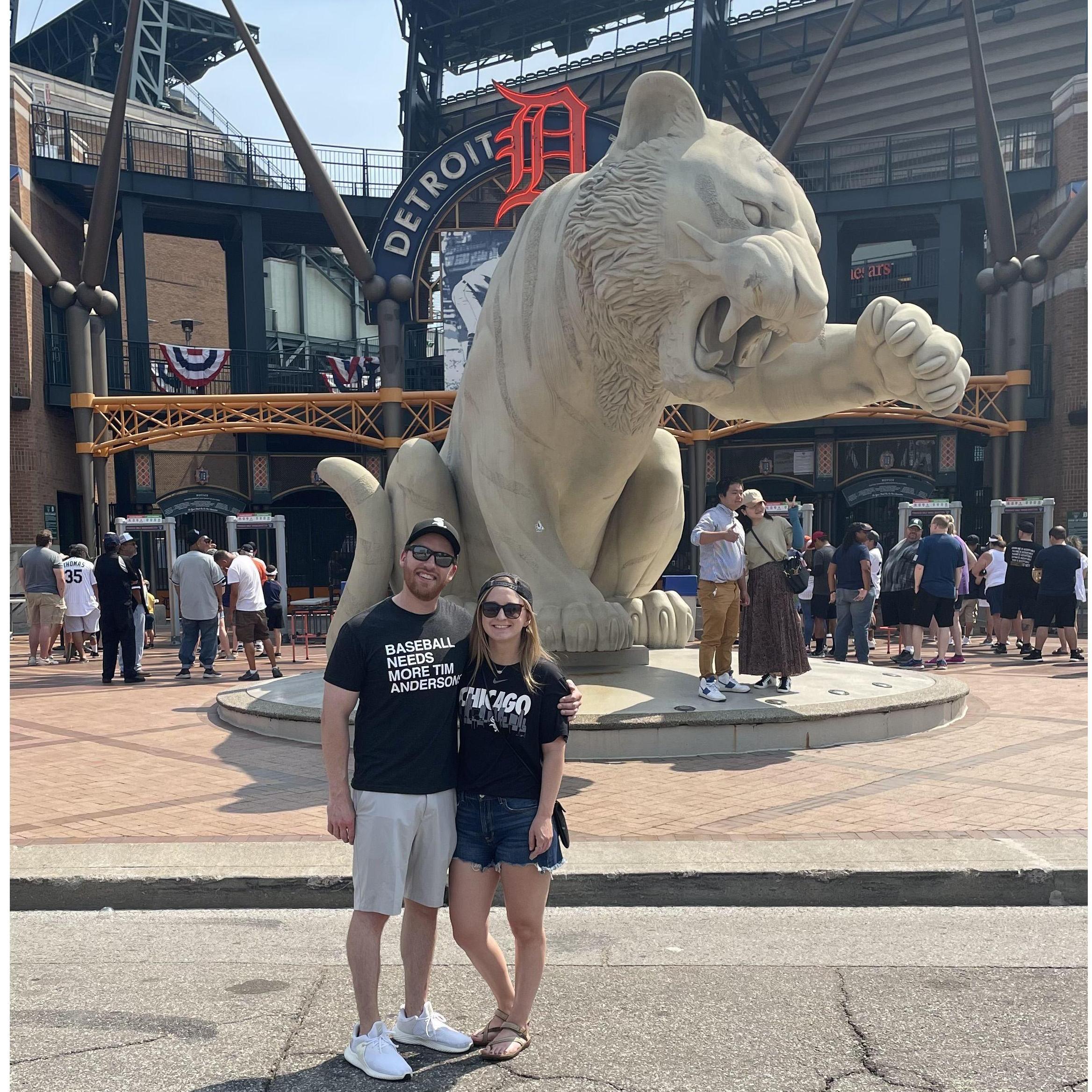 White Sox game in Detroit!