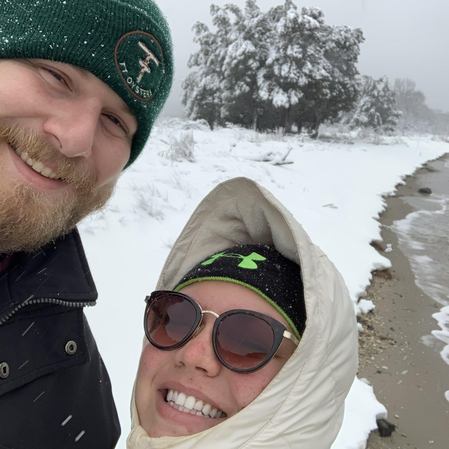 Snowy Stroll | January 2022 on McKay's Beach, MD
