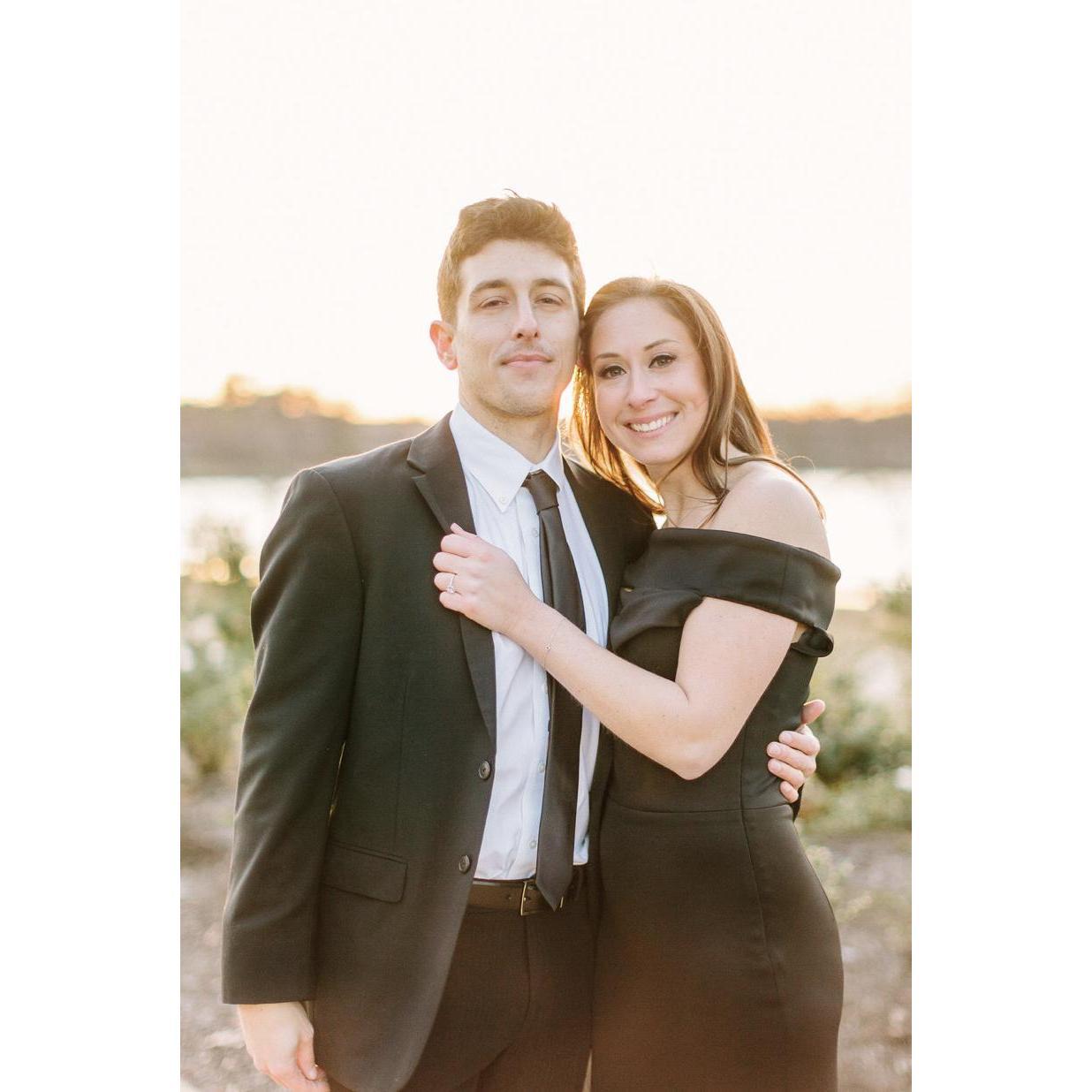 Engagement Shoot at the Jefferson Memorial! January 17, 2020