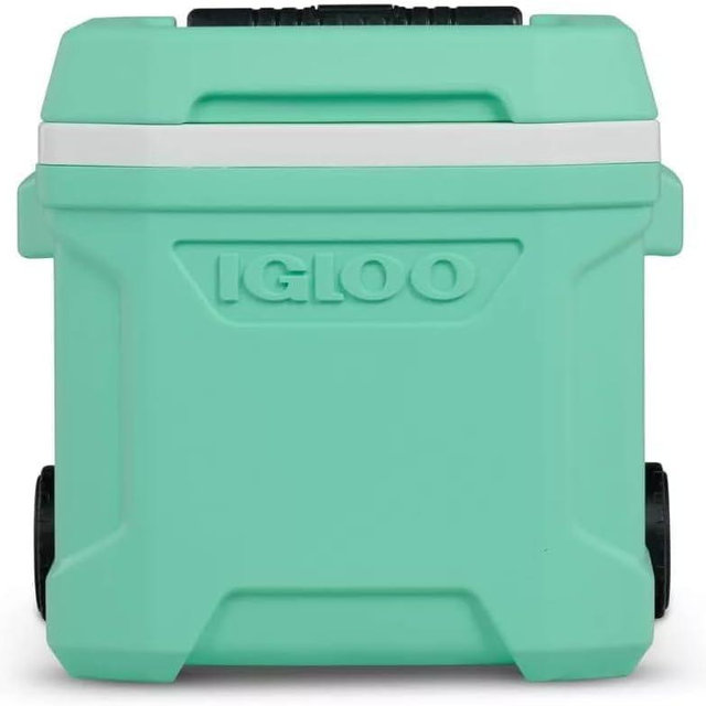 Igloos Cooler Hard-Sided Ice Chest, Insulated Portable Cooler, Heavy-Duty, Leak-Resistant Lid, Lightweight Ergonomic Handle