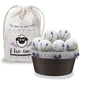 6 XL Organic Wool Dryer Balls