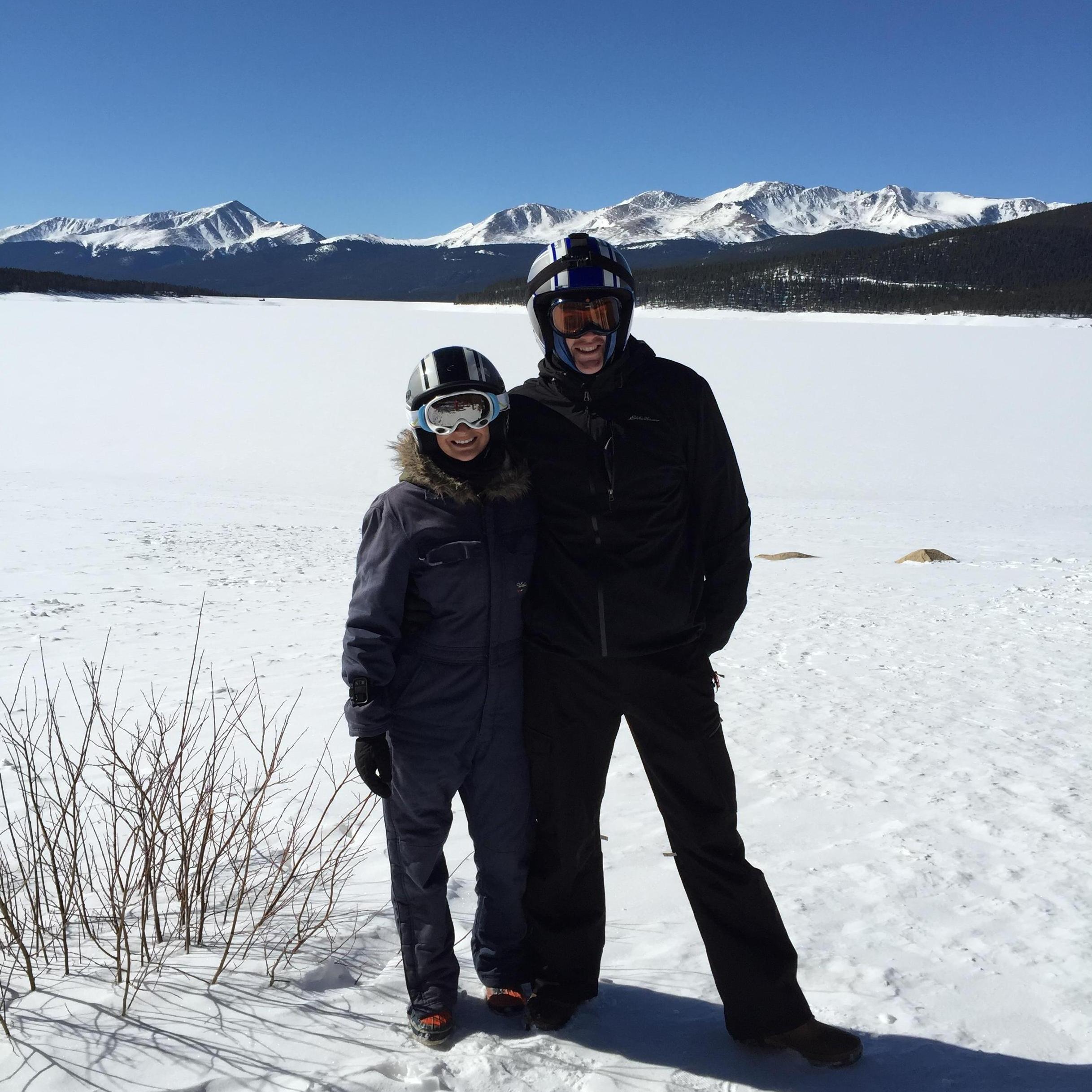 Snowmobiling in Colorado 2016
