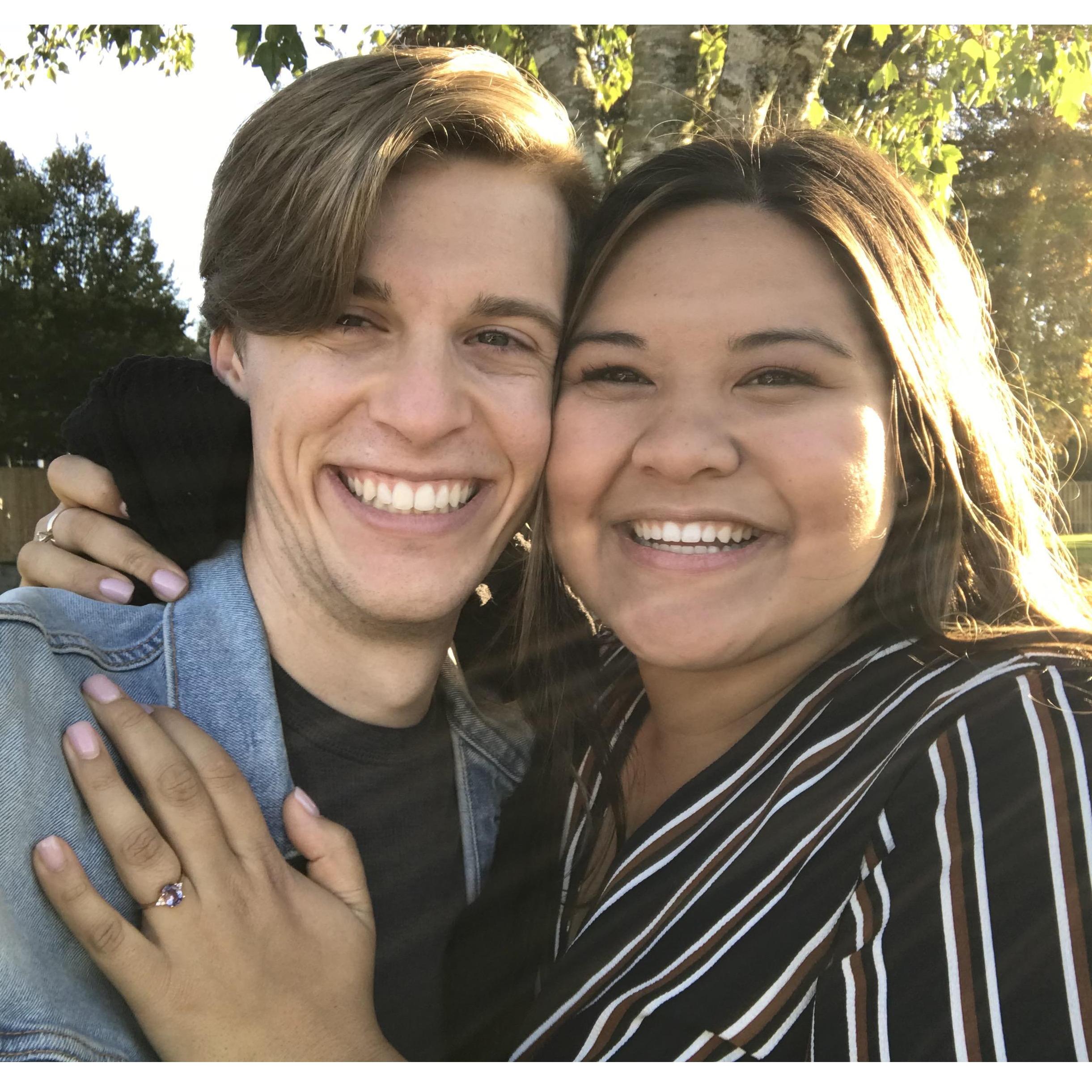 right after Noah proposed!