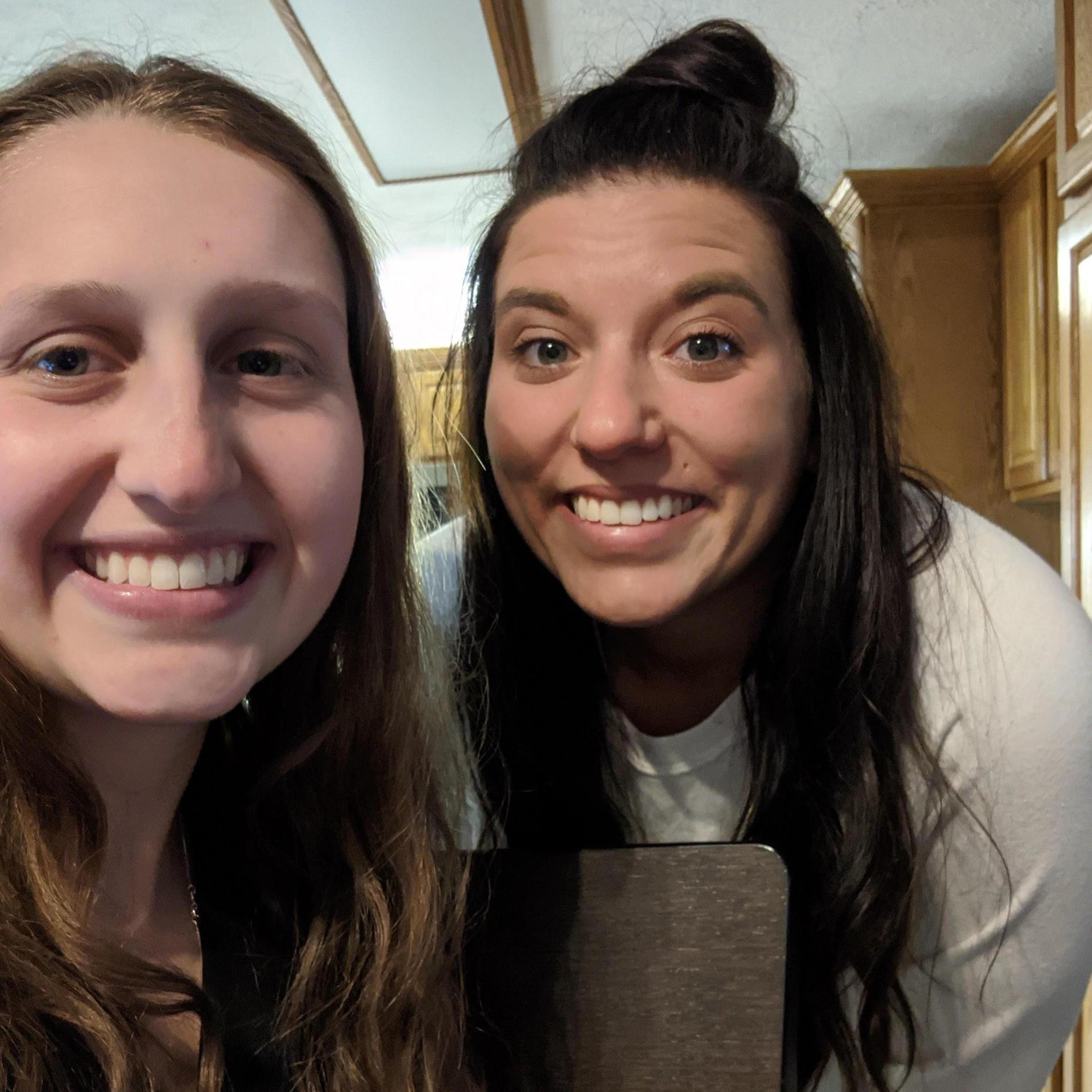 Olivia with Shannon (matron of honor)