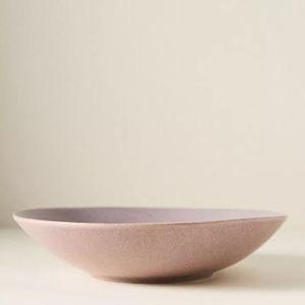 The Jasper Portuguese Stoneware Low Serving Bowl