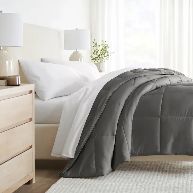 All Season Comforter Down Alternative Filling - Becky Cameron, Gray, King/California King